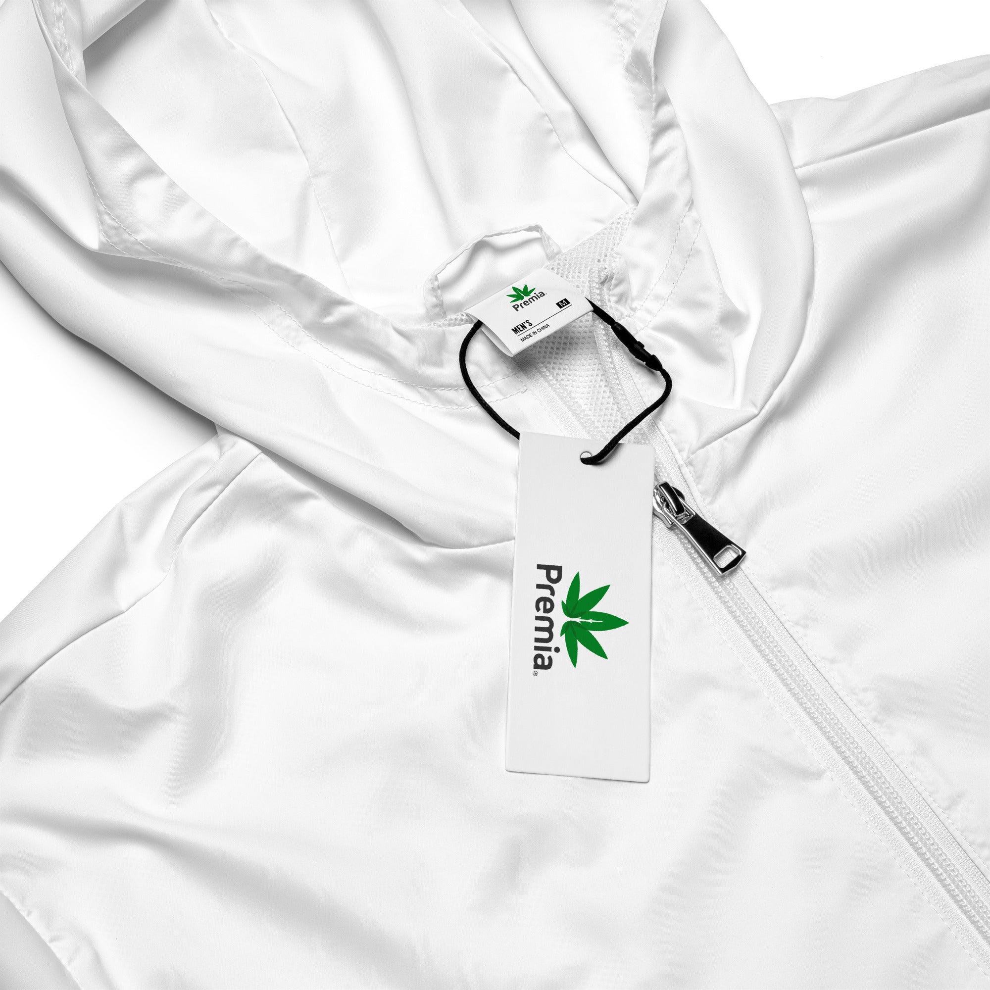 Men's White Jacket - Wind Breaker