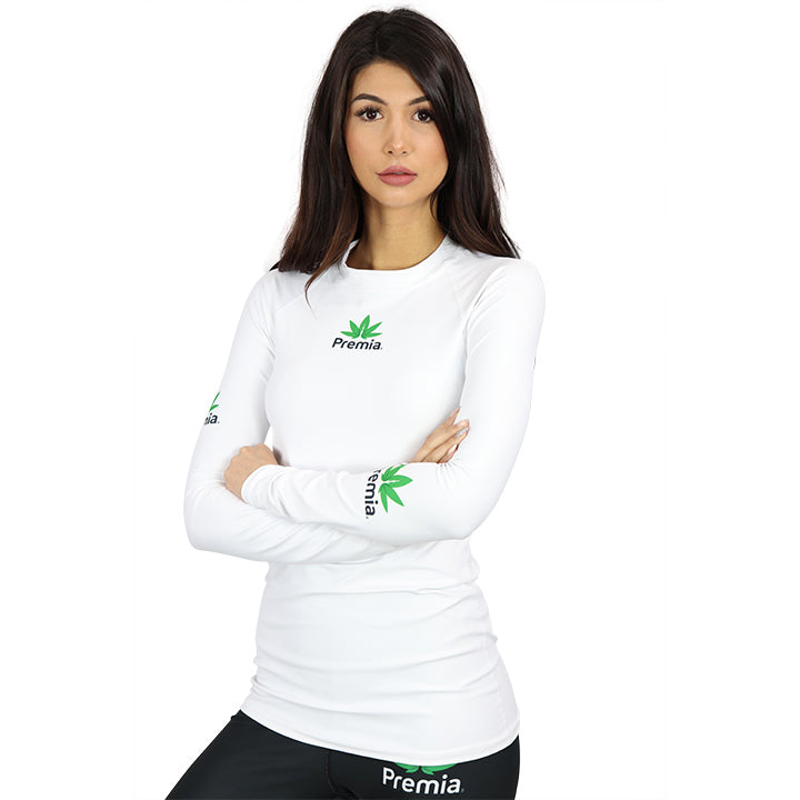 Premia premium white long sleeve