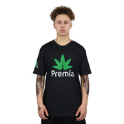 Premia black t-shirt large logo