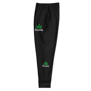 Premia black mens joggers / sweatpants