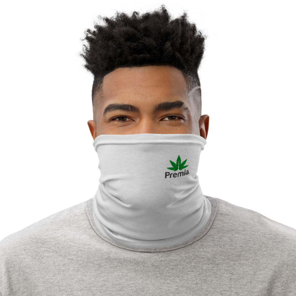 Premia Silver Neck Gaiter/ Mask