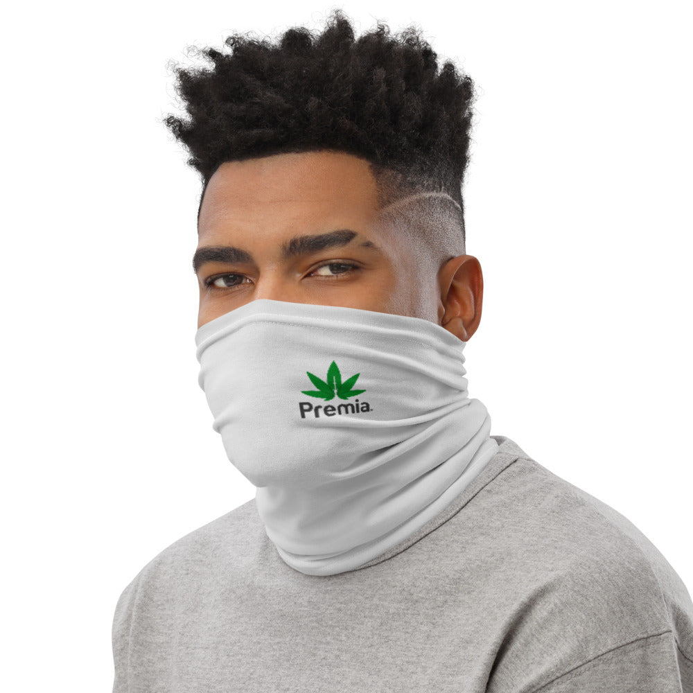 Premia Silver Neck Gaiter/ Mask