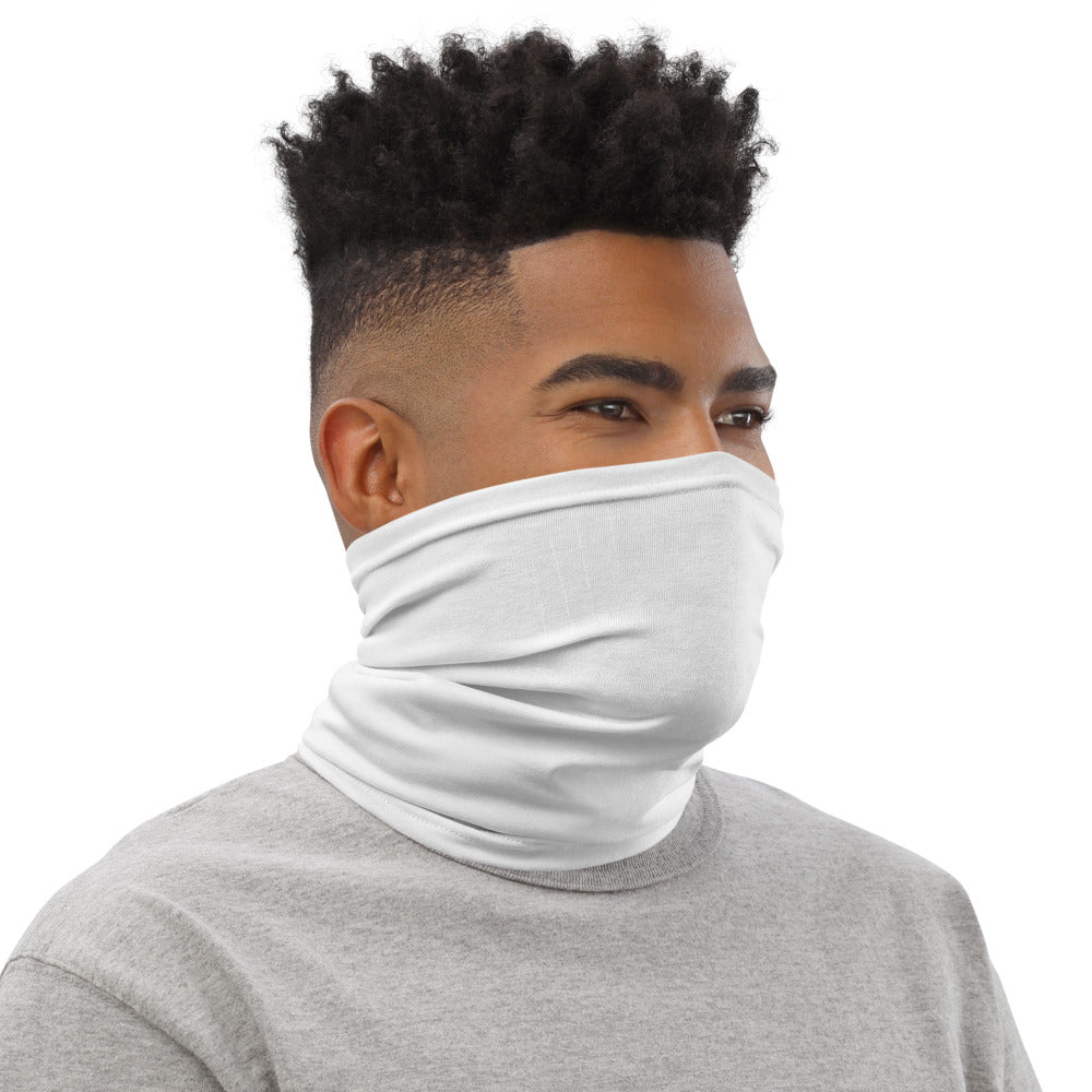 Premia White Neck Gaiter/Mask