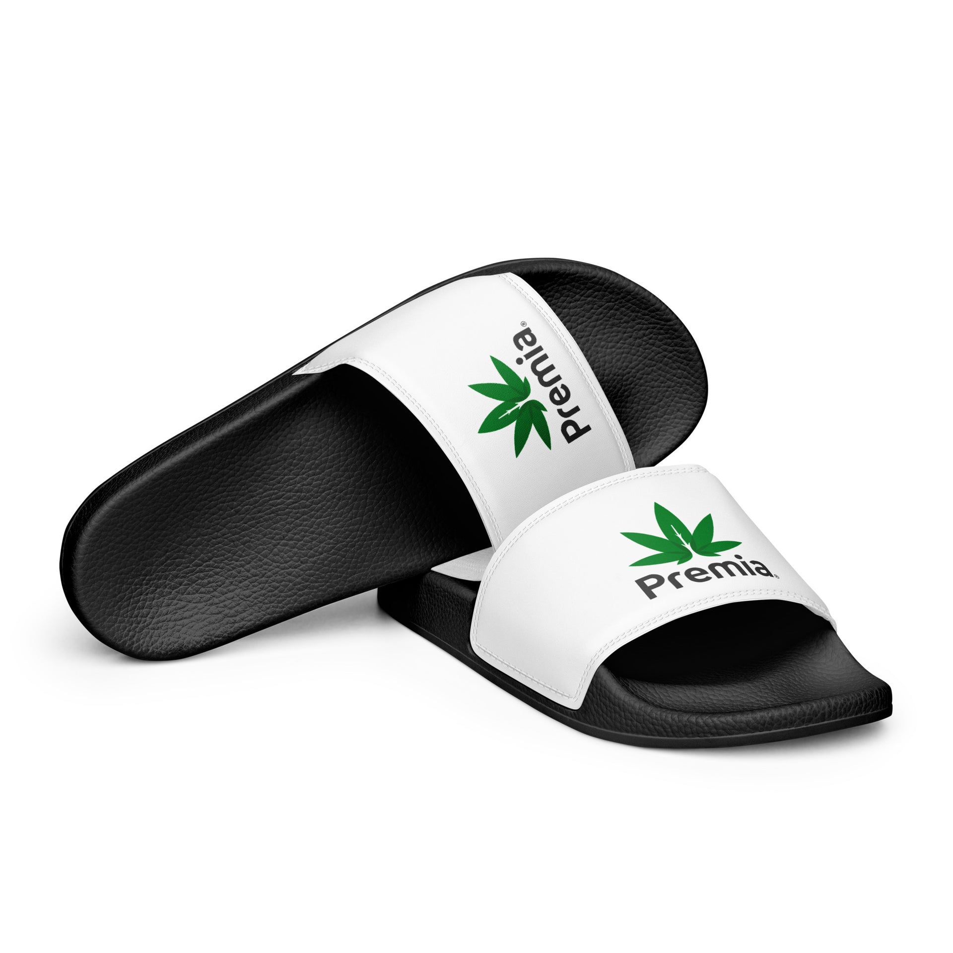 Premia Men’s White slides